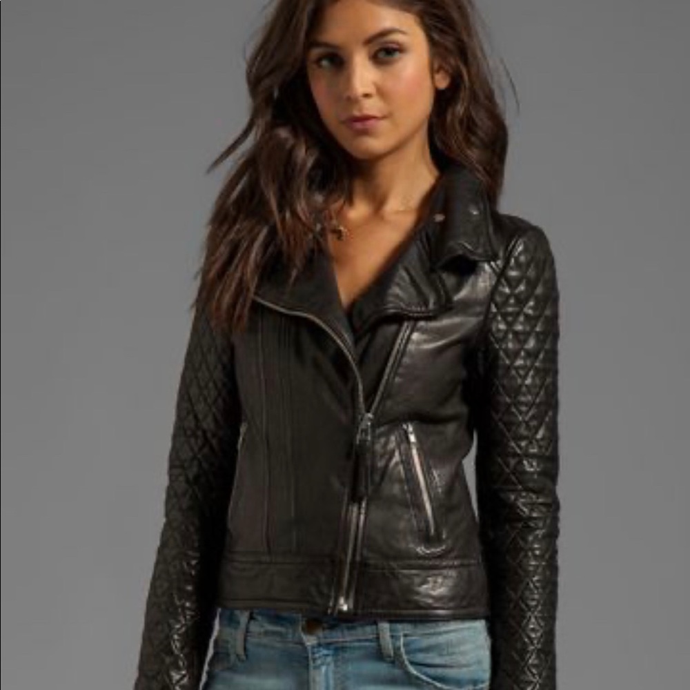 Mackage Leather Jacket
